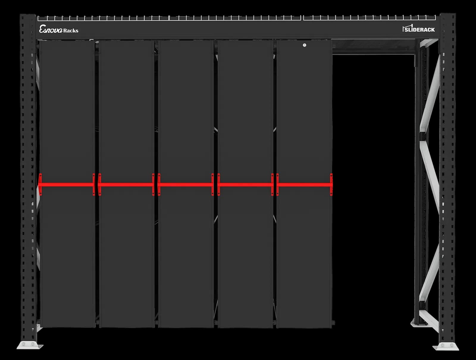 Sliderack 2700 × 370 - vista 2