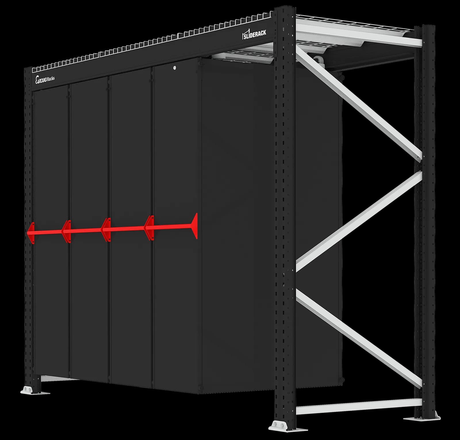 Estantería deslizante Sliderack 2700 × 470 - vista 3
