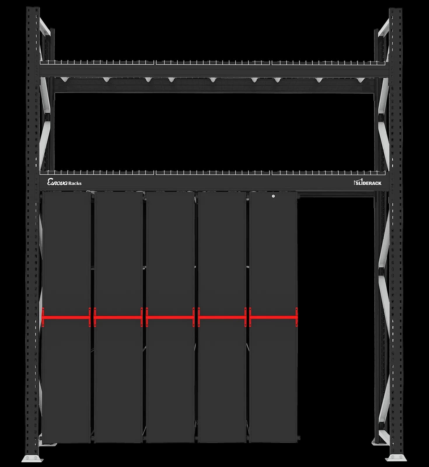 Sliderack 2 Niveles 2700 × 370 - vista 2